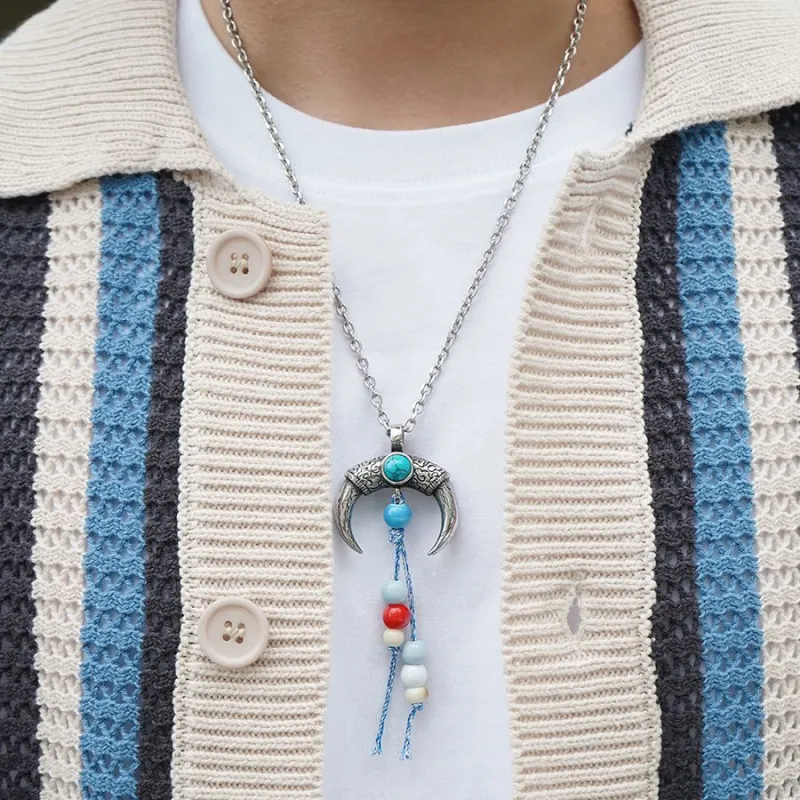 ROADLATIVE Titanium Steel Necklaces Unisex-1