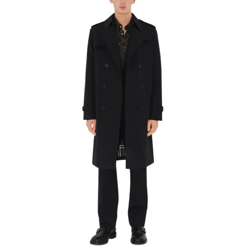 Burberry Gabardine Trench Coat-1