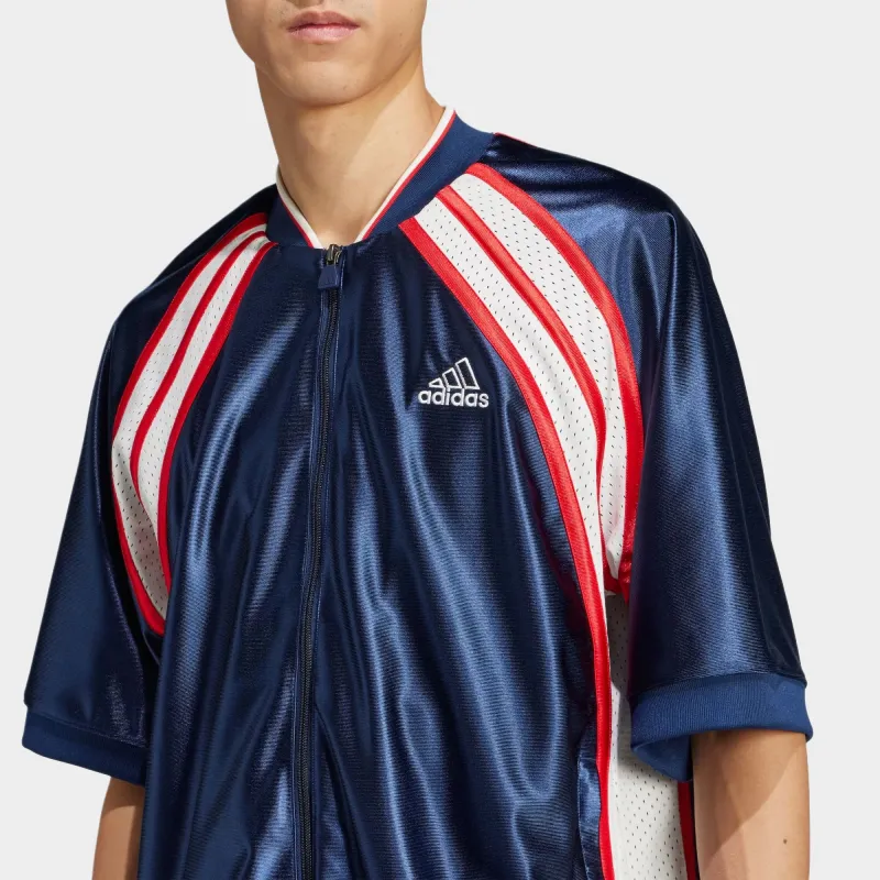 Adidas Cut Line Short Sleeve Track Top-3
