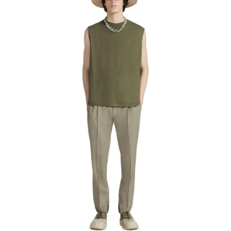 DIOR Casual Pants Men Beige-2