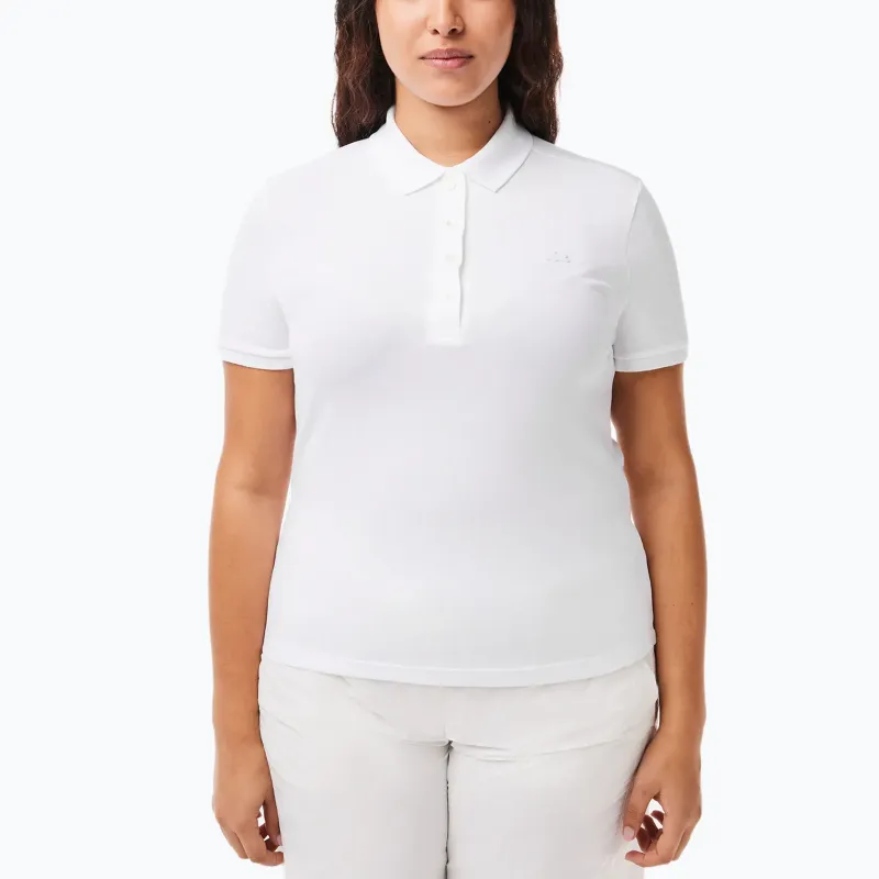 LACOSTE Polo Shirt Women's White-2