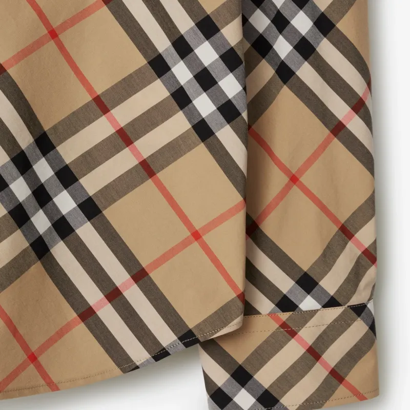 Burberry Vintage Check Cotton Shirt-5