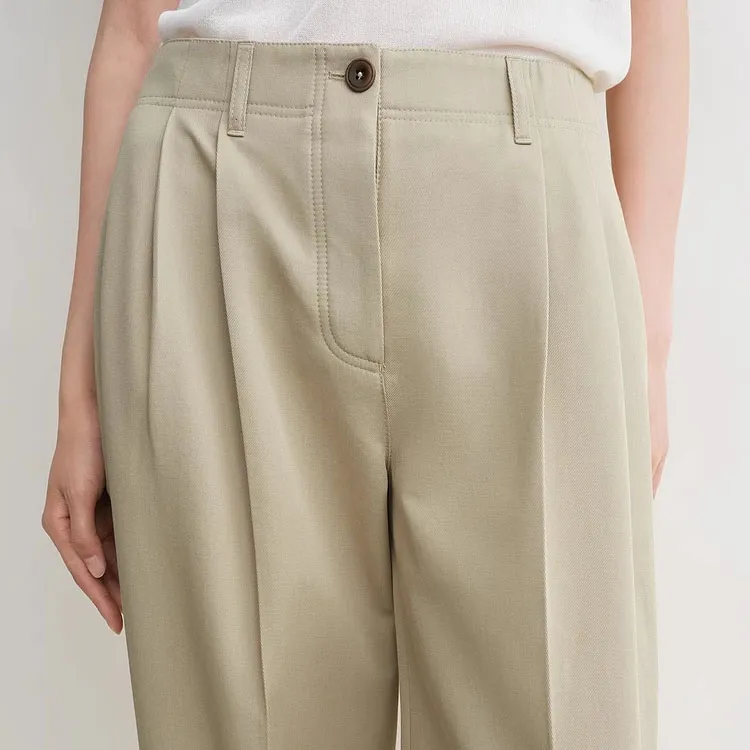 TOTEME Wide Leg Trousers-4