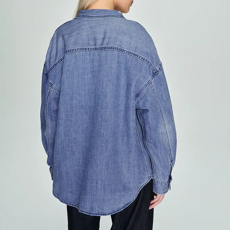 Lee Shirts Women's Light Blue-2