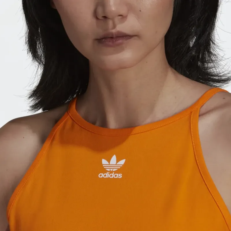 Adidas Originals Slip Dress Women's Orange-3