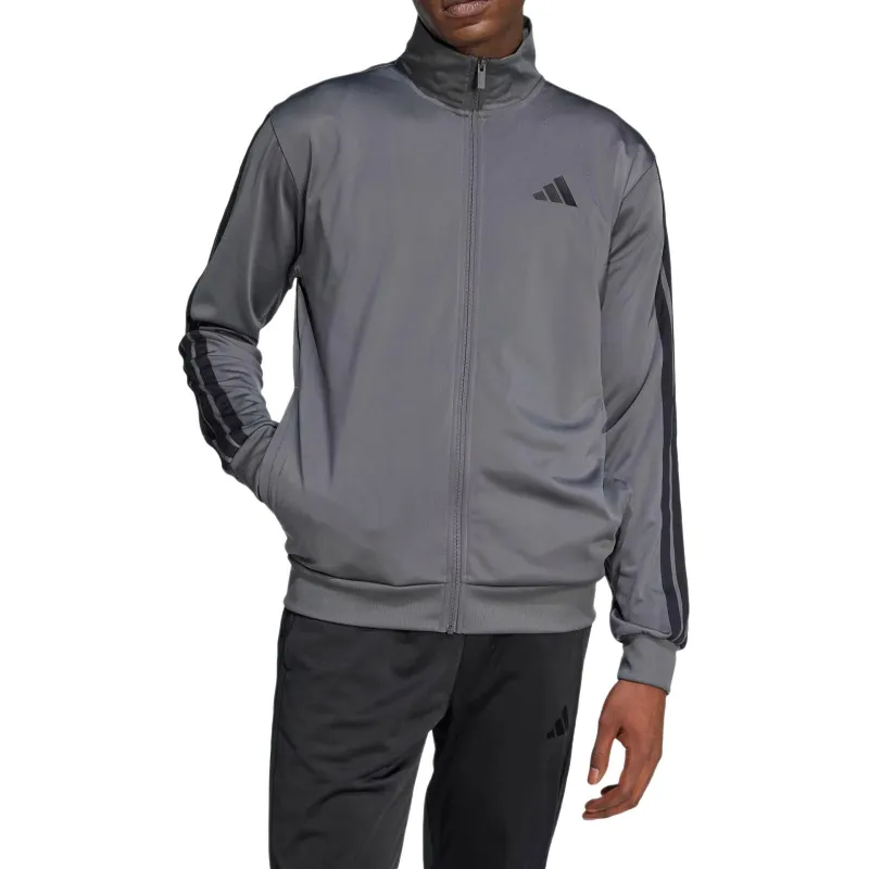 Adidas Free Shipping With AdiClub 3 Stripes Tricot Regular Track Jacket-1