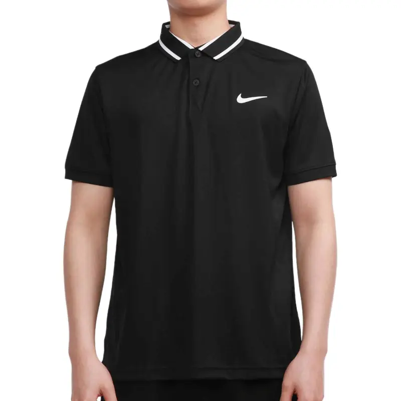 Nike Polo Shirts Men Black-1