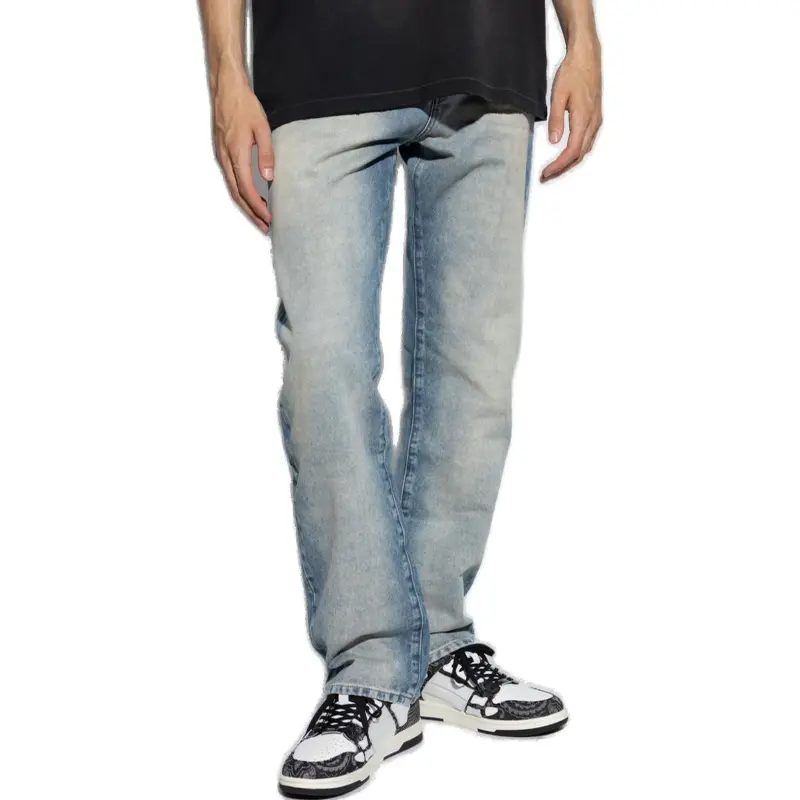 AMIRI Quad Cuff Straight Jean-2