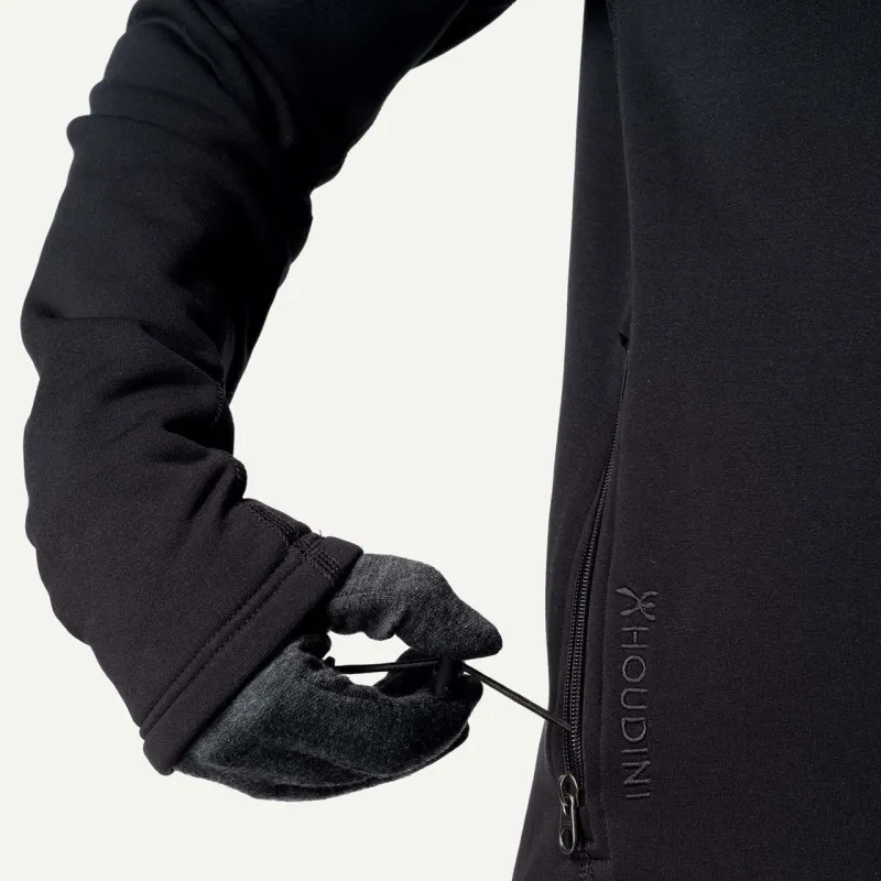Houdini W's Power Up Jacket Jackets Coats Women's Pure Black-5