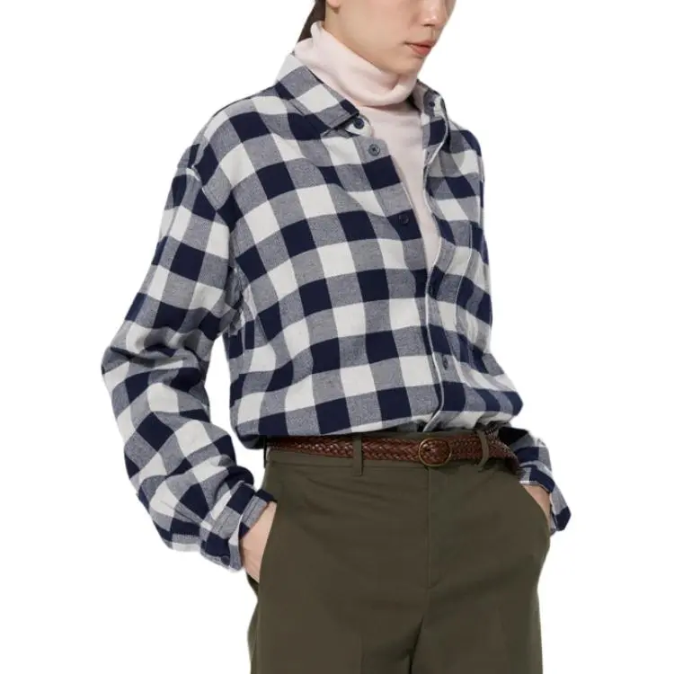 UNIQLO Shirts Unisex Gray-3