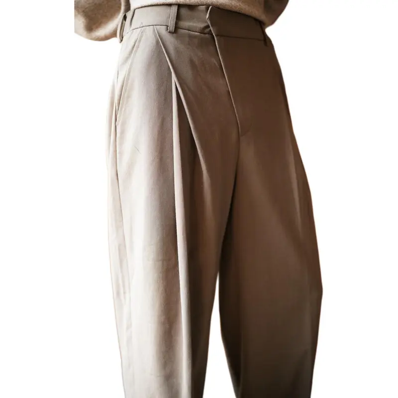 SAME FLOW Suit Trouser Men's Ling Tea Brown-2