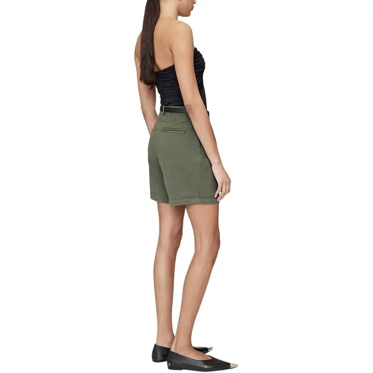 Anine Bing Carrie Pleated Shorts-2