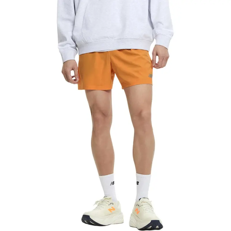 New Balance SS25 Casual Shorts Men's Orange-2