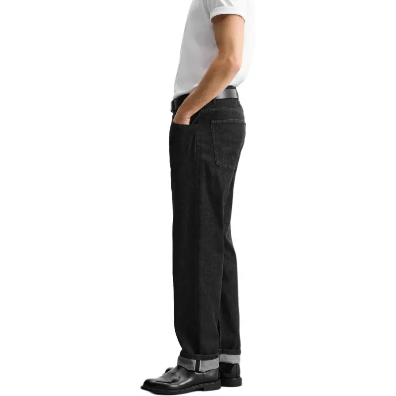 ZARA Jeans Men Black-4