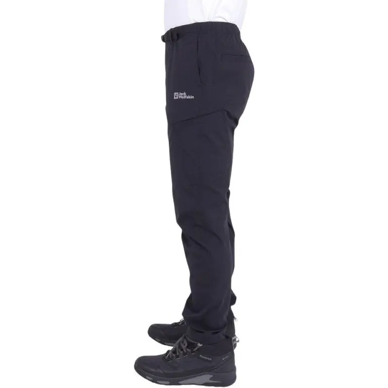 Jack Wolfskin Cargo Pants Men's Black-3