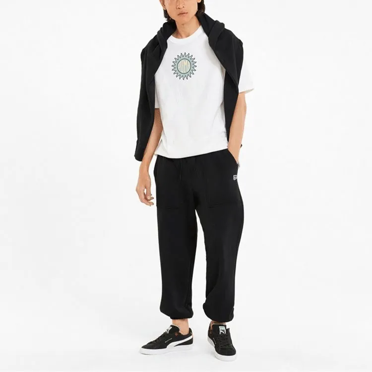 PUMA Knitted Sweatpants Men Black-2