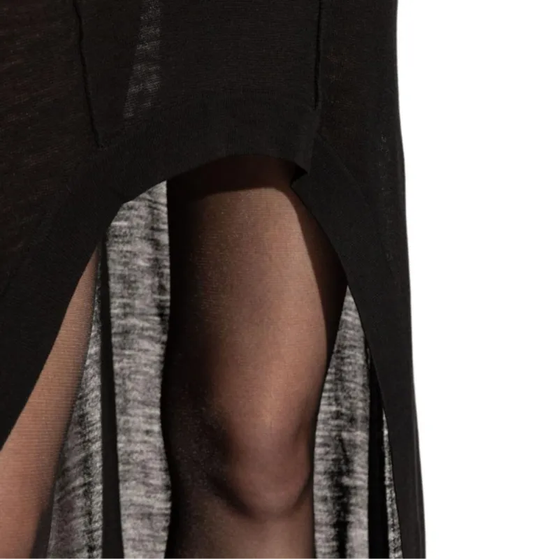 SAINT LAURENT SS24 Long Sleeved Dresses Women's Black-2