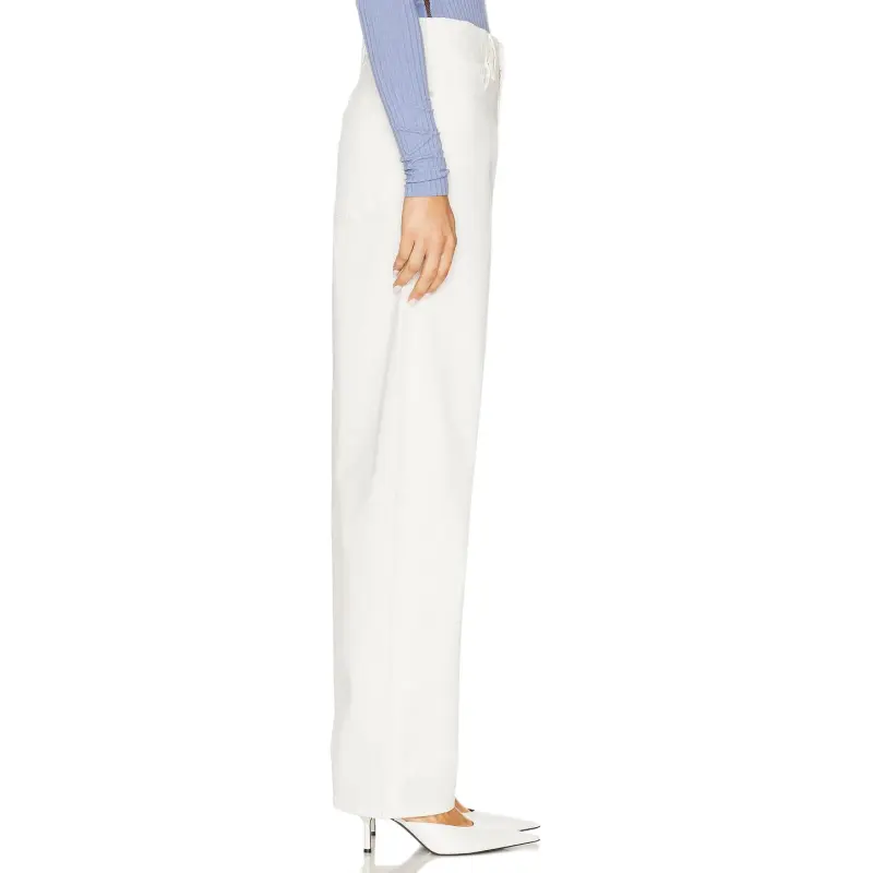 GOOD AMERICAN Casual Pants Women's White-2