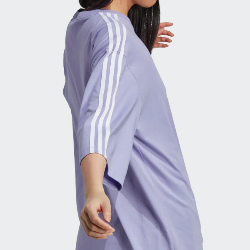 adidas originals Oversized Sporty Tee Purple-4