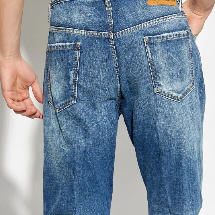 DSQUARED2 Faded effect Jeans-4