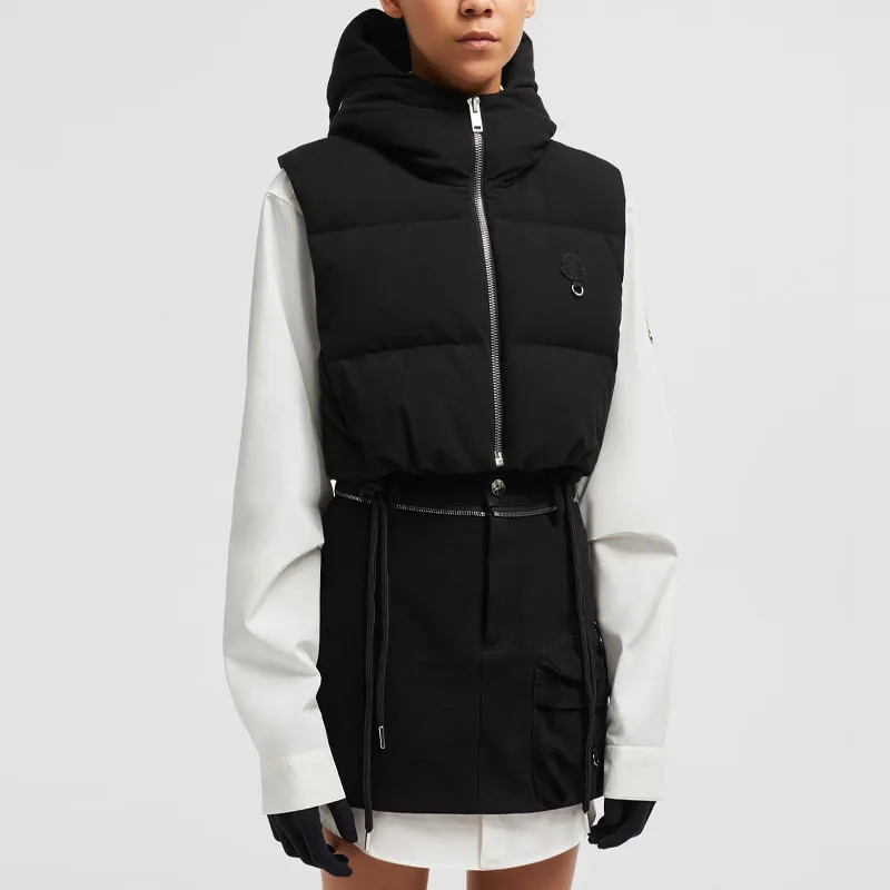 MONCLER GENIUS Moncler X Willow Smith Alexi Hooded Down Vest-2