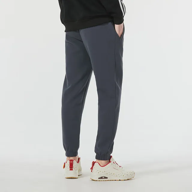 Skechers New Year Knitted Sports Pants Men's Charcoal Gray-3