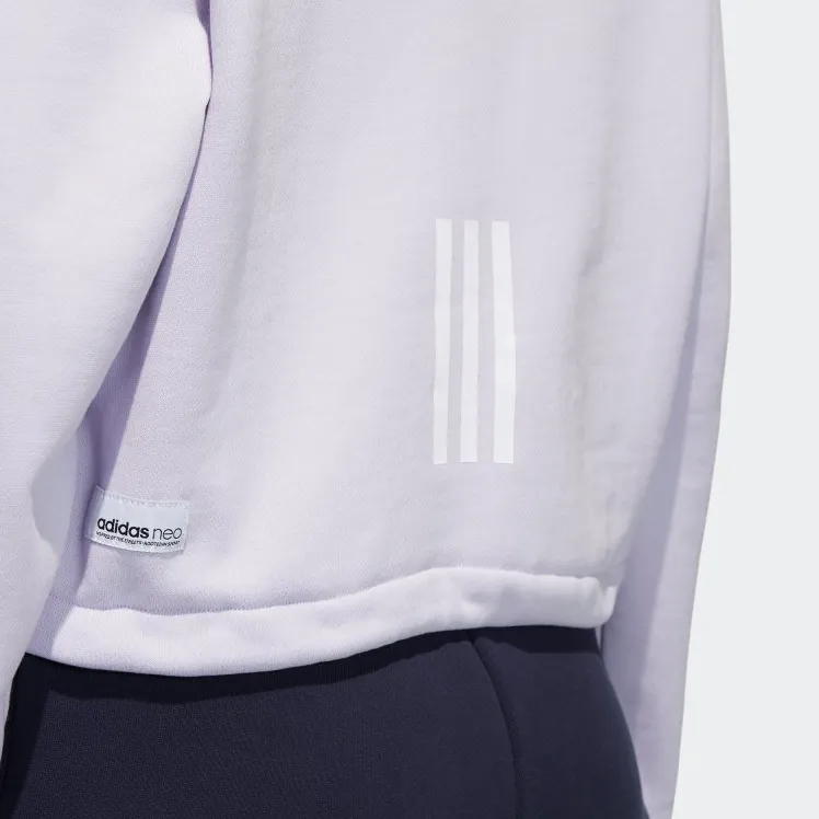 Adidas Neo Sweatshirt Women's Light Purple-4