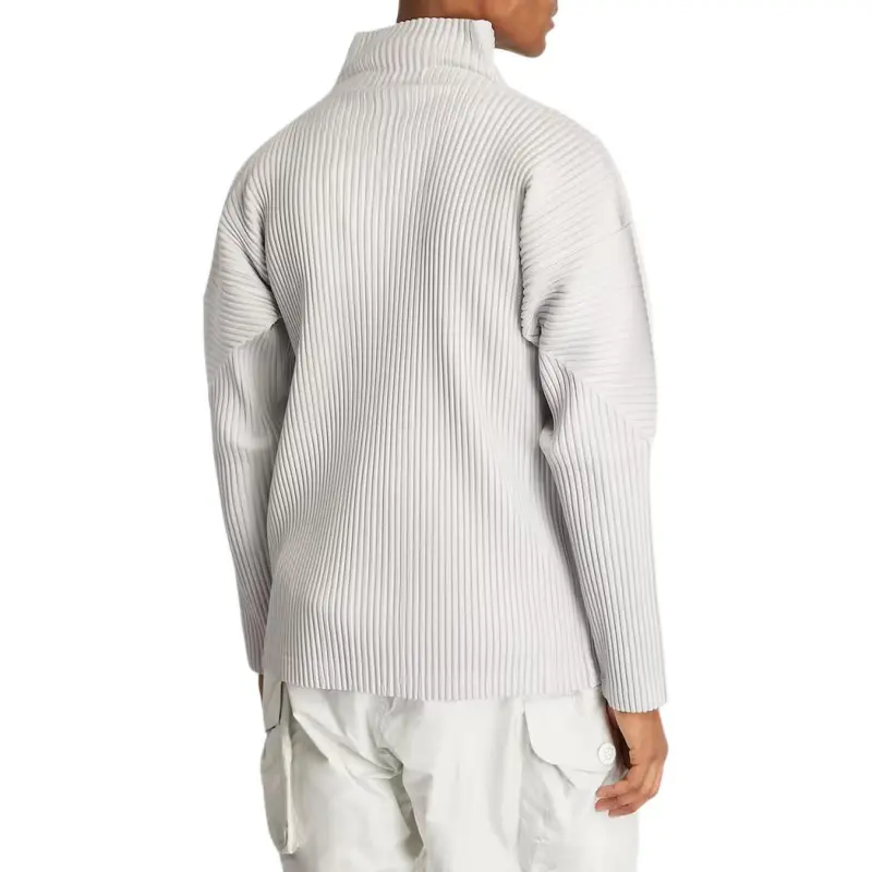 Homme Plissé Issey Miyake Jackets & Coats Men's Gray-4