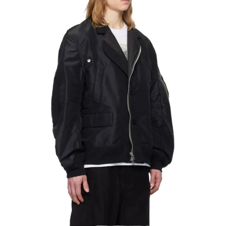 Sacai Zipped Bomber Jacket-4
