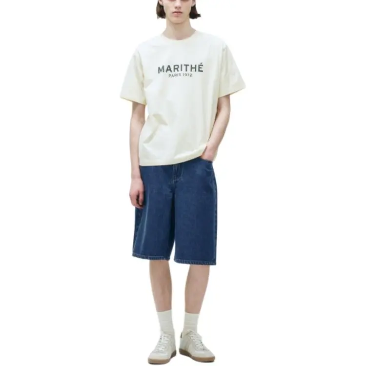 MARITHE FRANCOIS GIRBAUD Denim Shorts Unisex-2