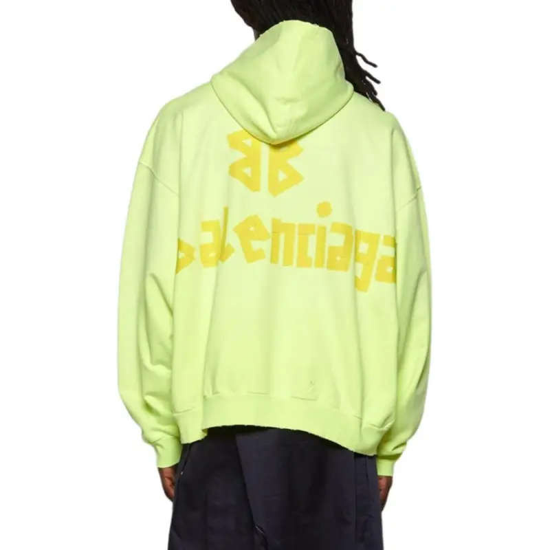 Balenciaga Ripped Pocket Hoodie-4