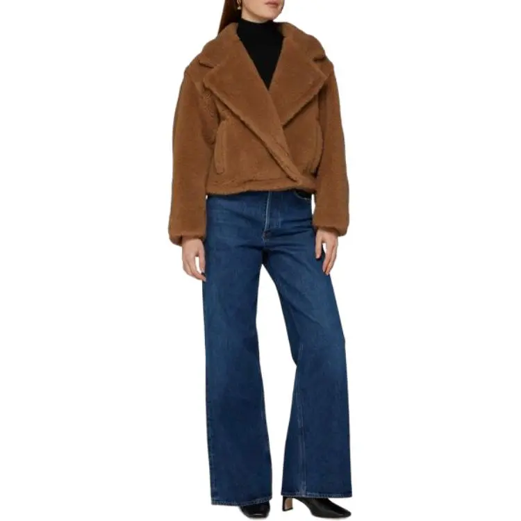 MaxMara Jackets & Coats Women's Brown-5