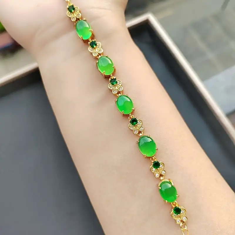 Gifts Chalcedony Bracelets Unisex-6
