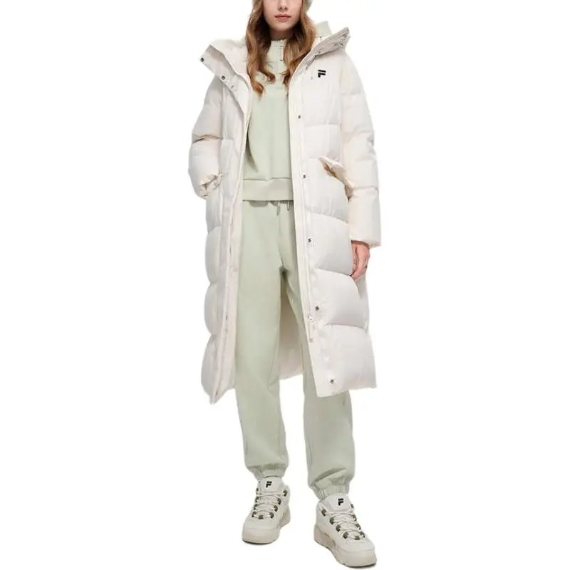 FILA FUSION Down Jacket Women's Cloud White-2