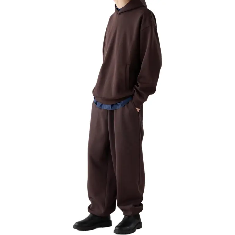 UNIQLO C Collection Casual Pants Unisex Burgundy-1