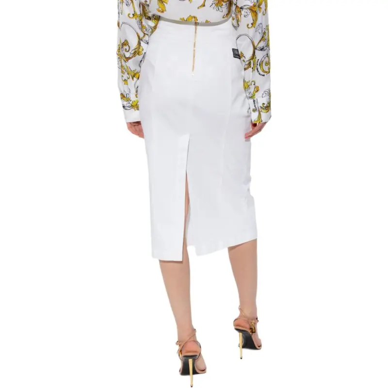 VERSACE JEANS COUTURE Belted Pencil Skirt-3