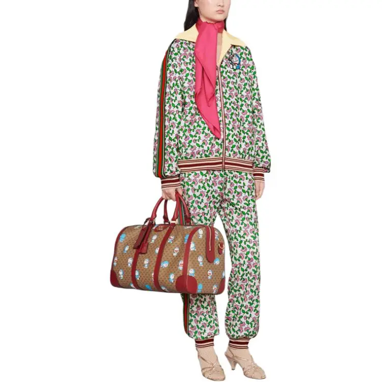 Doraemon X GUCCI Casual Pants Women's Multicolor-1