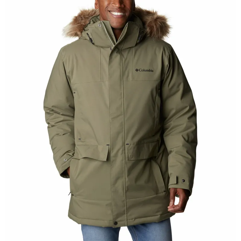 Columbia Down Jackets Men Green-3