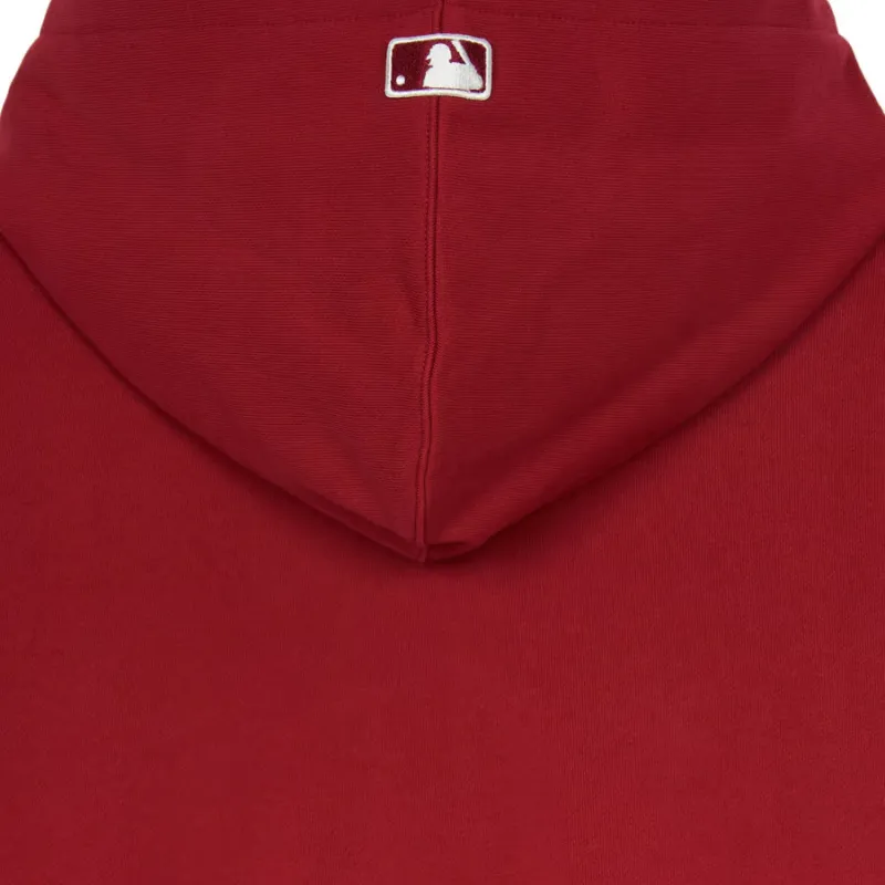 MLB Overfit Boston Red Sox Sweatshirt Unisex Wine-4