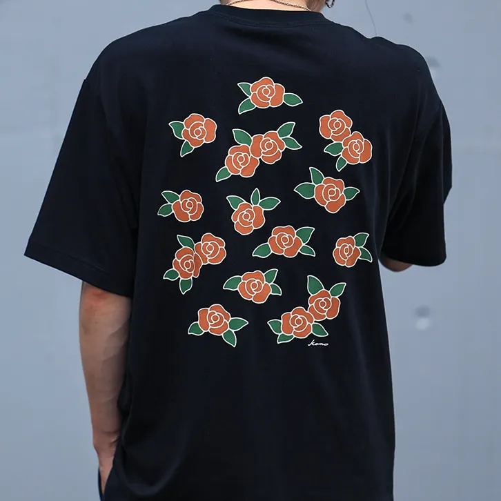 Champion Yusuke Komori Collaboration Model T-Shirts Unisex Black-3