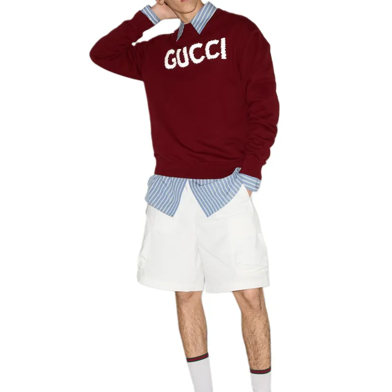 GUCCI FW24 Sweatshirt Men's Red-3