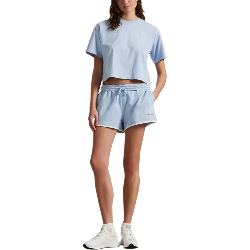 Polo Ralph Lauren Satin Trim Shorts-1