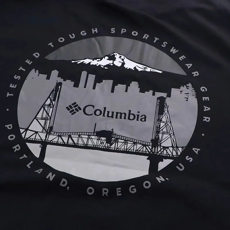 Columbia Sportswear SS25 T Shirt Men's Black-4