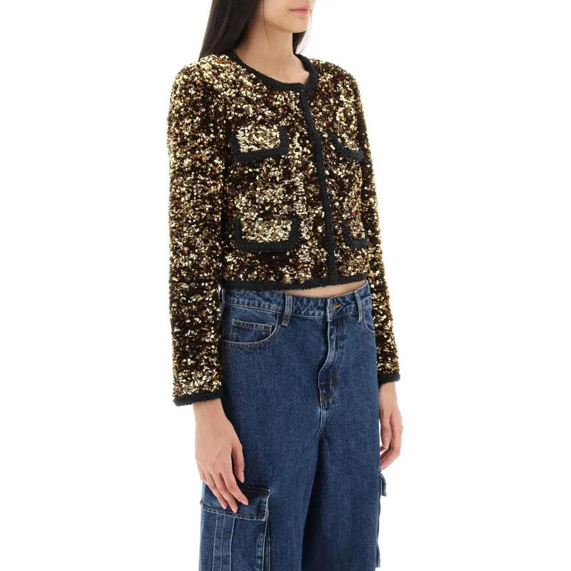 Self portrait Jackets Women's Gold-3