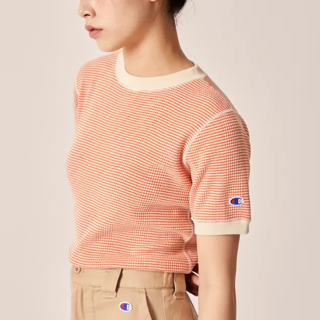 Champion SS24 Regular T Shirt Women's Orange-3