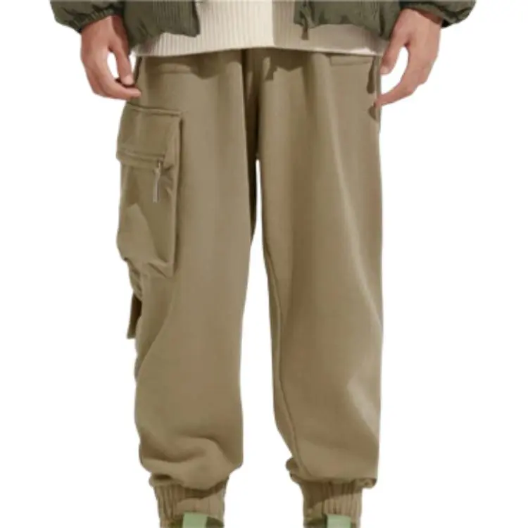 LINING CF Tracing Casual Pants Men Khaki-4