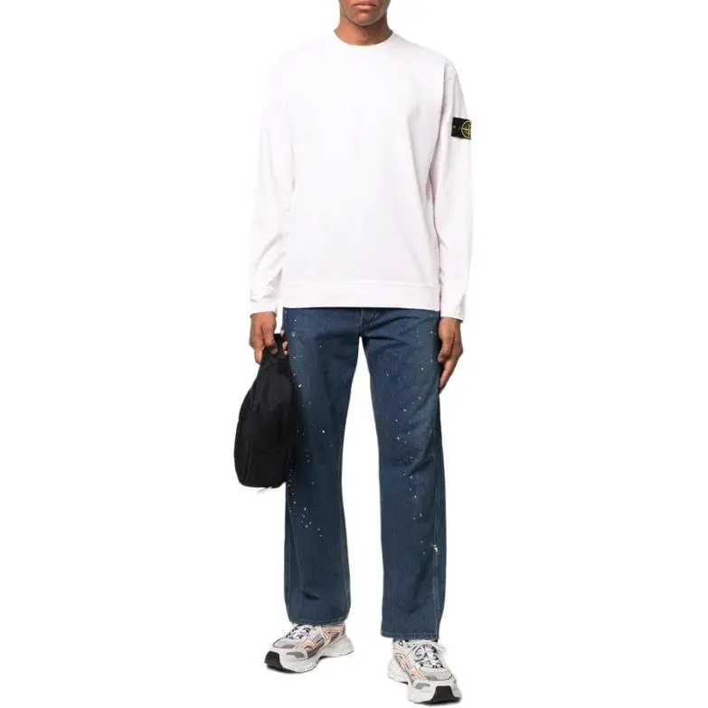 STONE ISLAND SS22 Sweatshirt Men's Rose Pink-2