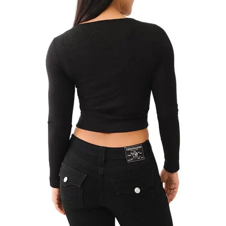 TRUE RELIGION T Shirt Women's Black-1
