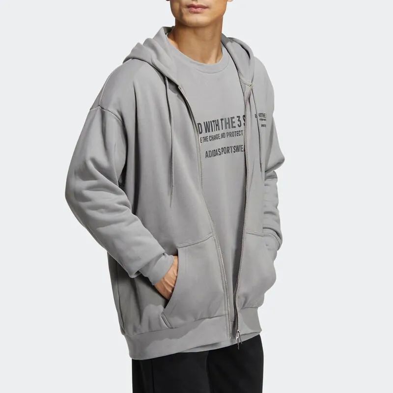 Adidas Sweatshirt Men's Light Gray-2