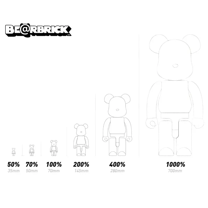 Bearbrick Rabbrick Hajime Sorayama Sexy Robot Gold-2